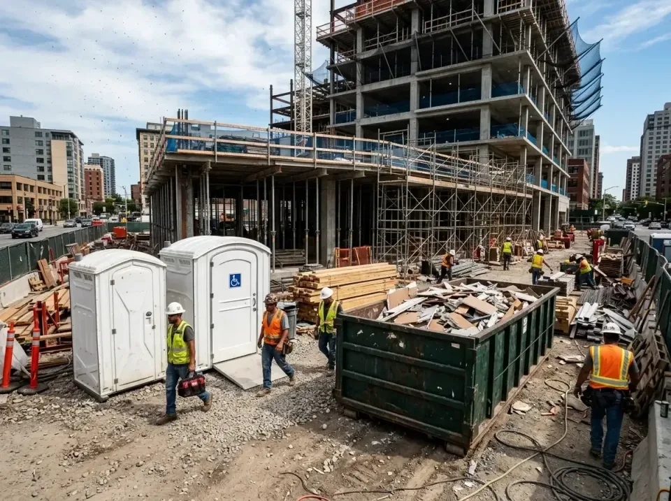 construction-site-sanitation-s-001 — About Salmon Dumpster Rental NW Pros, Professional Garbage Removal and Construction Deb…