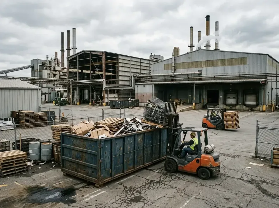 industrial-factory-scrap-conta-003 — expert technician, Professional Garbage Removal and Construction Debris Disposal Compan…